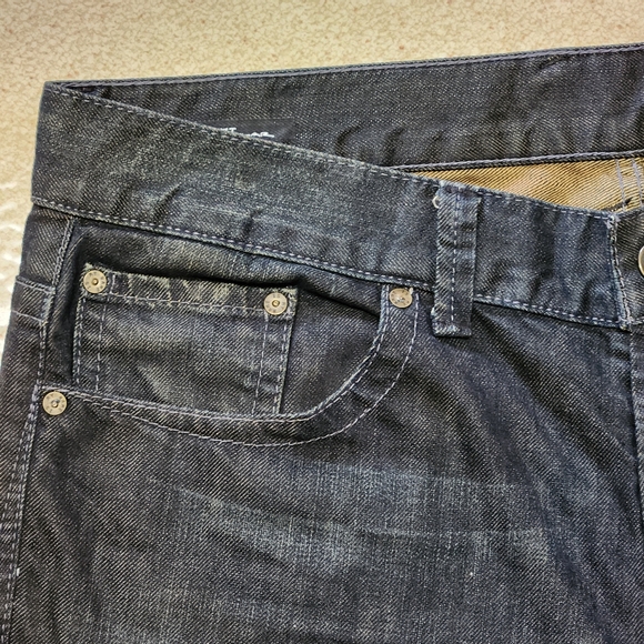 William Rast Ben Straight & Regular jeans Size 36 Dark wash denim - Picture 3 of 14